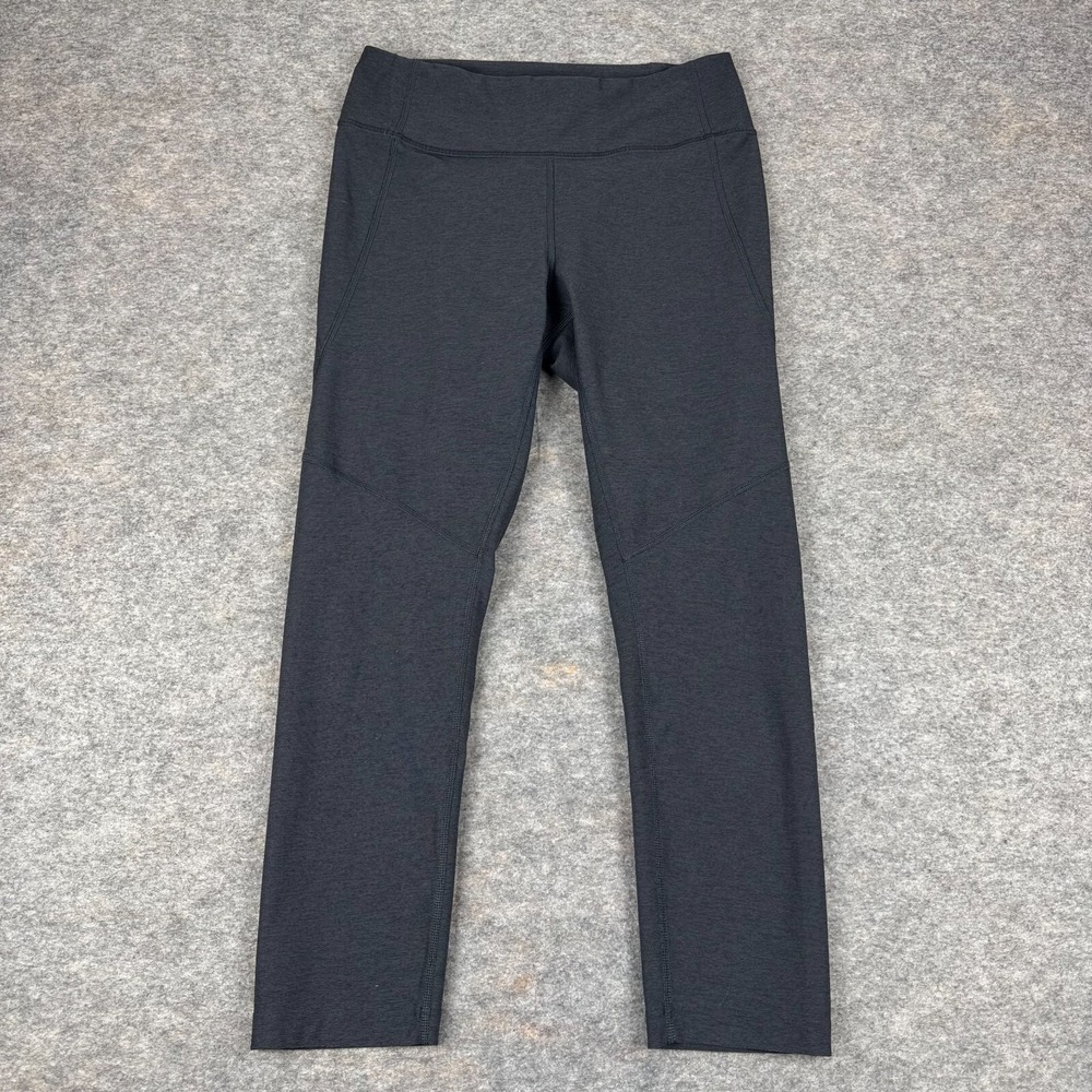 Outdoor Voices Cropped Leggings 24" Polyester Stretch Gray Womens Medium M